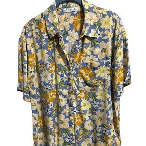 Arizona Jean Co. Hawaiian blouse size Small